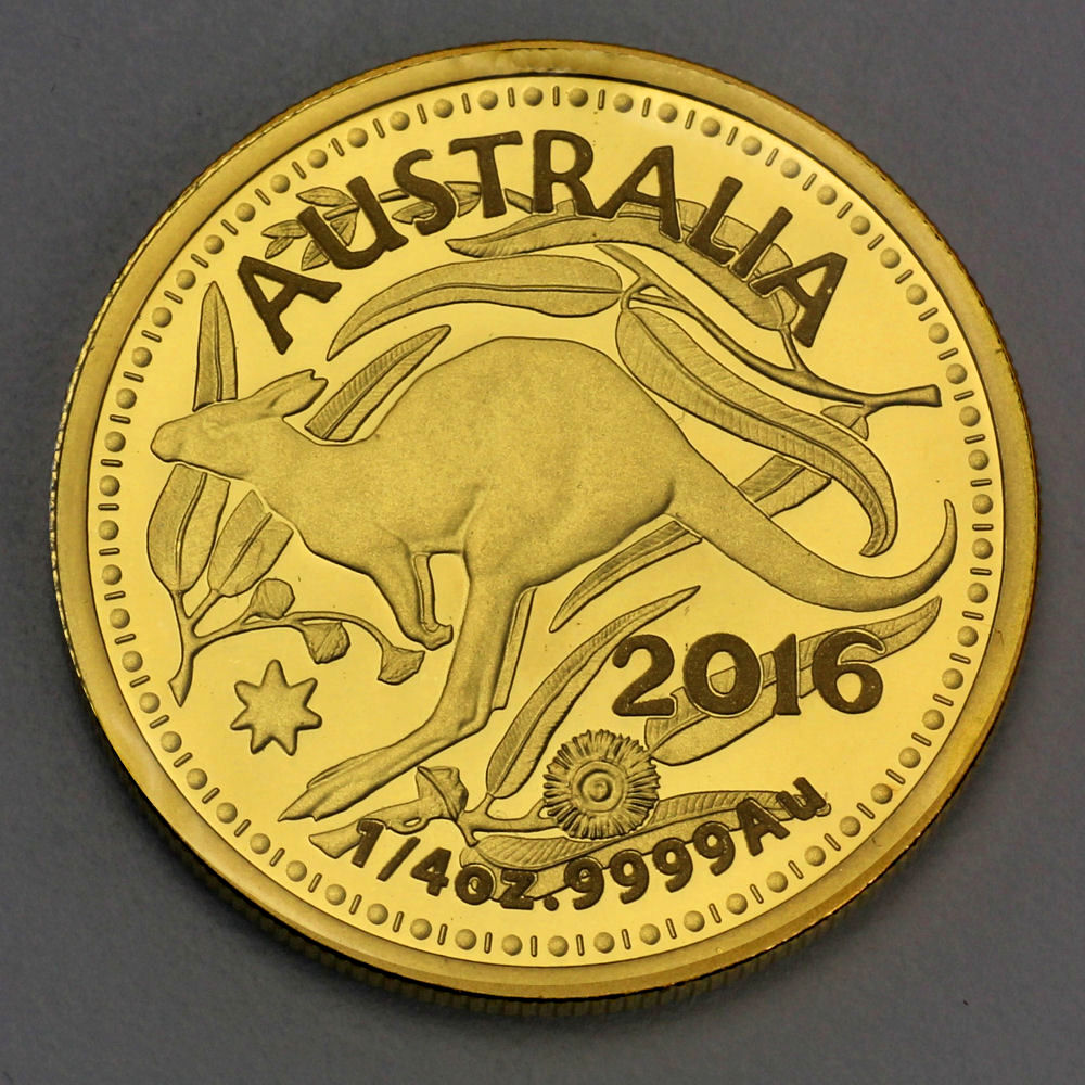 Goldmünze 1/4oz "Känguru" Royal Australian Mint (Australien) - Hauptansicht