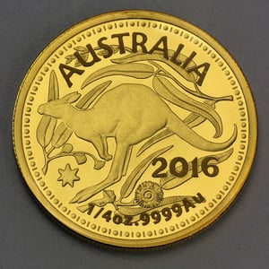Goldmünze 1/4oz "Känguru" Royal Australian Mint (Australien) - Hauptansicht