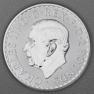 Silbermünze 500 x 1oz "Britannia" aktueller Jahrgang Masterbox 19% (Großbritannien) - Miniaturansicht 3