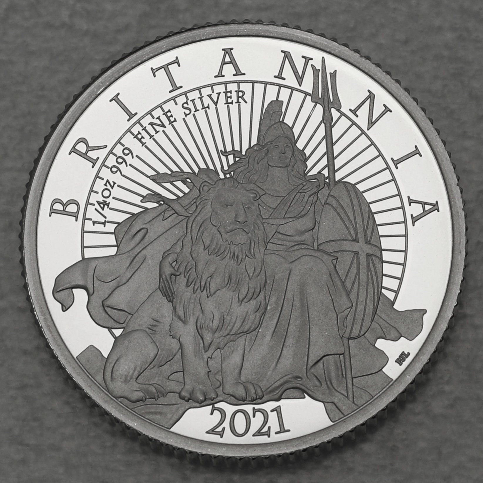 Silbermünzen "Britannia" 2021 (PP) Set – 6-teilig (Großbritannien) - Detailansicht 6