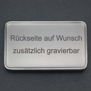 Silberbarren 1oz "Tribal" gravierbar Recyclingsilber - Miniaturansicht 3