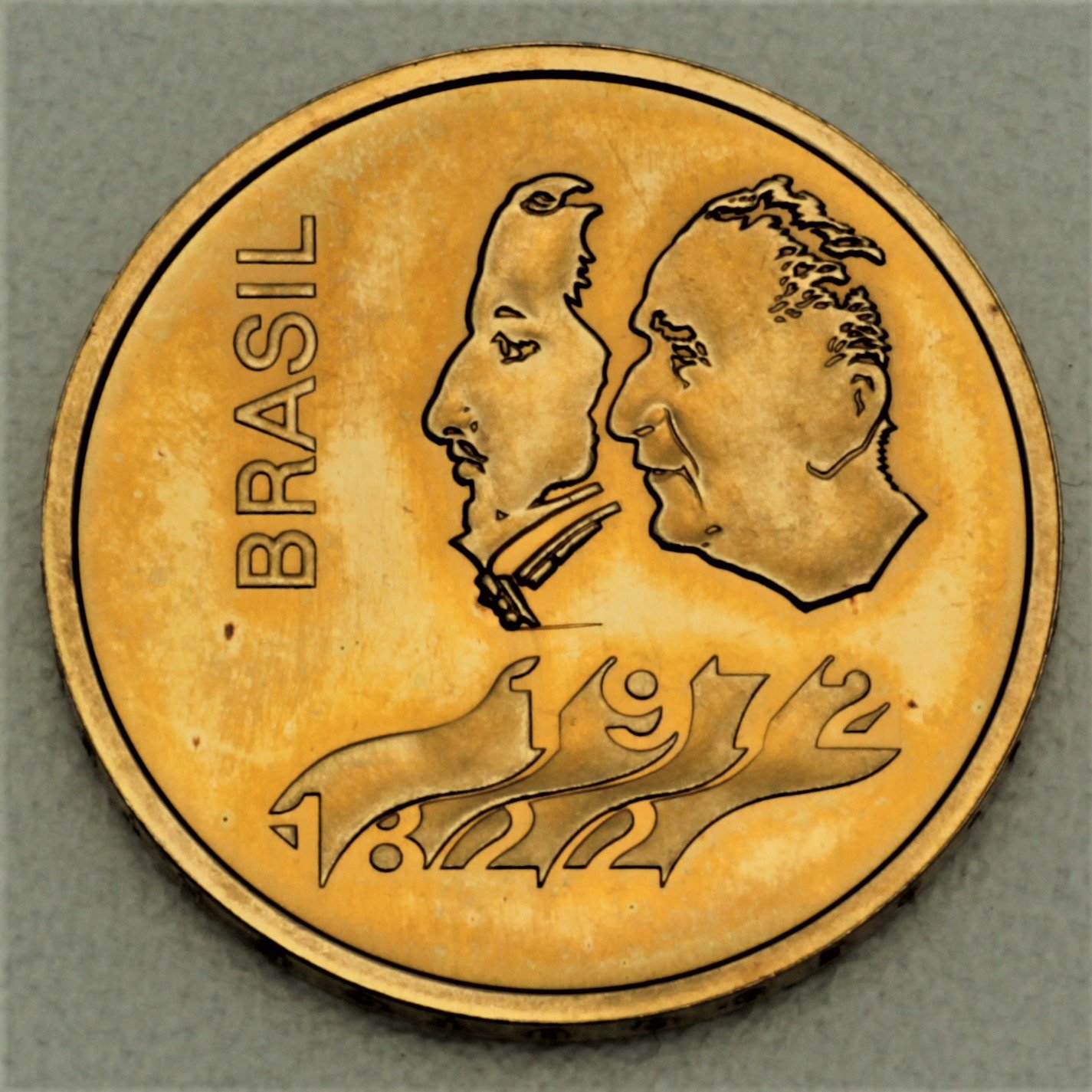 Goldmünze "300 Cruzeiros" (Brasilien) - Hauptansicht
