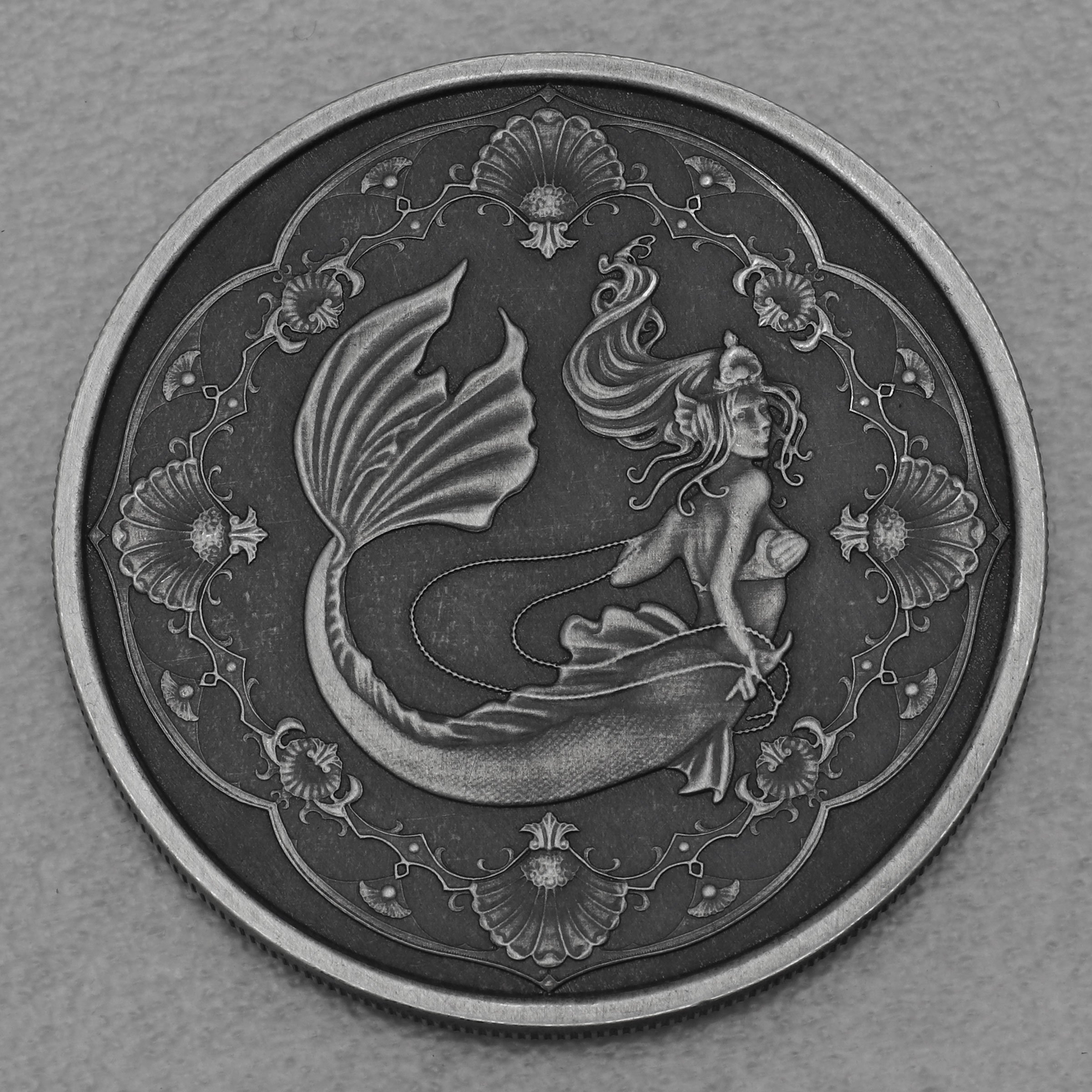 Silbermünze 1oz "Pacific Mermaid 2022" AF (Samoa) - Hauptansicht