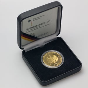 Goldmünze 100 Euro "Aachen" 2012 Unesco-Weltkulturerbe (Deutschland) - Miniaturansicht 4