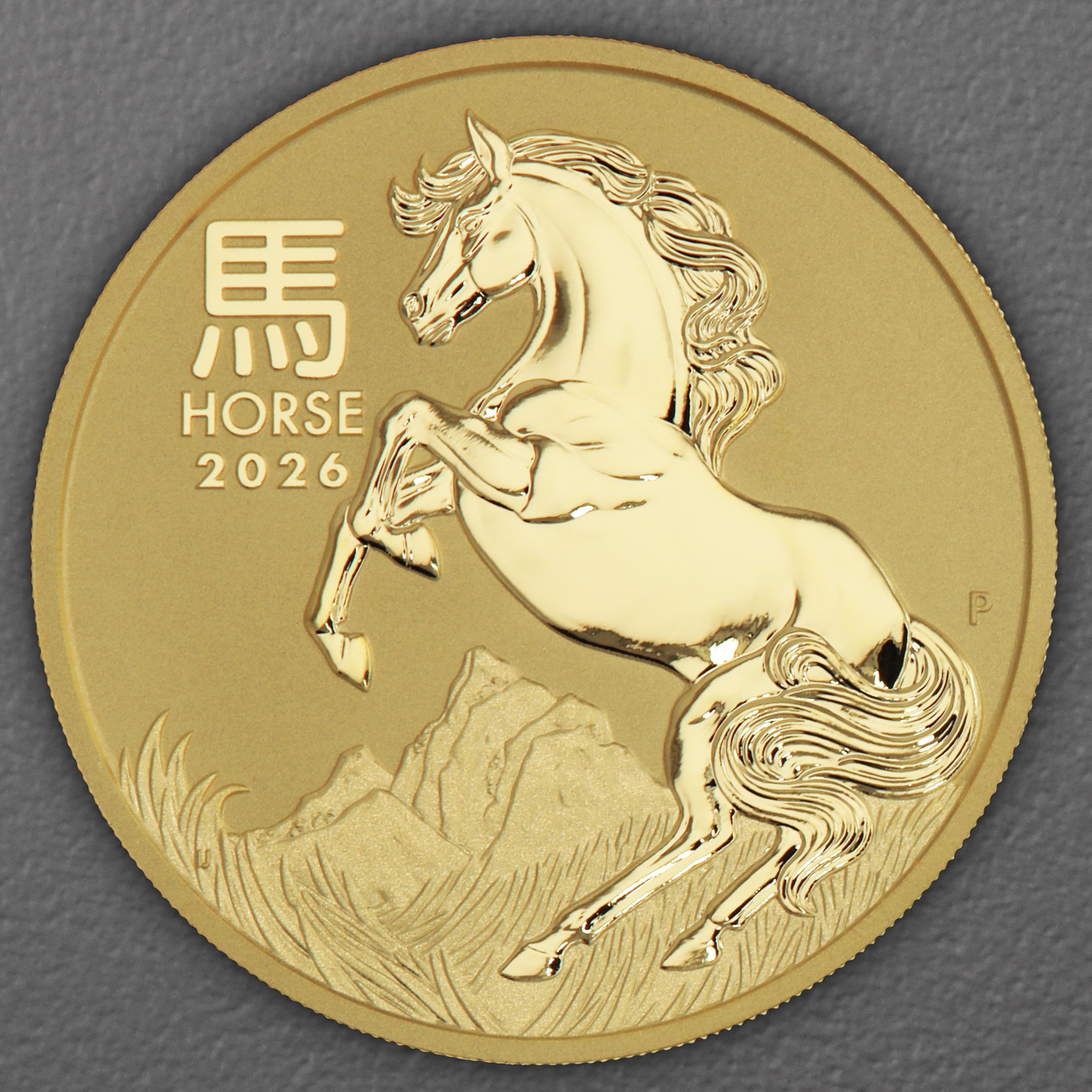 Goldmünze 2oz "Pferd" 2026 Lunar III – Year of the Horse (Australien) - Hauptansicht