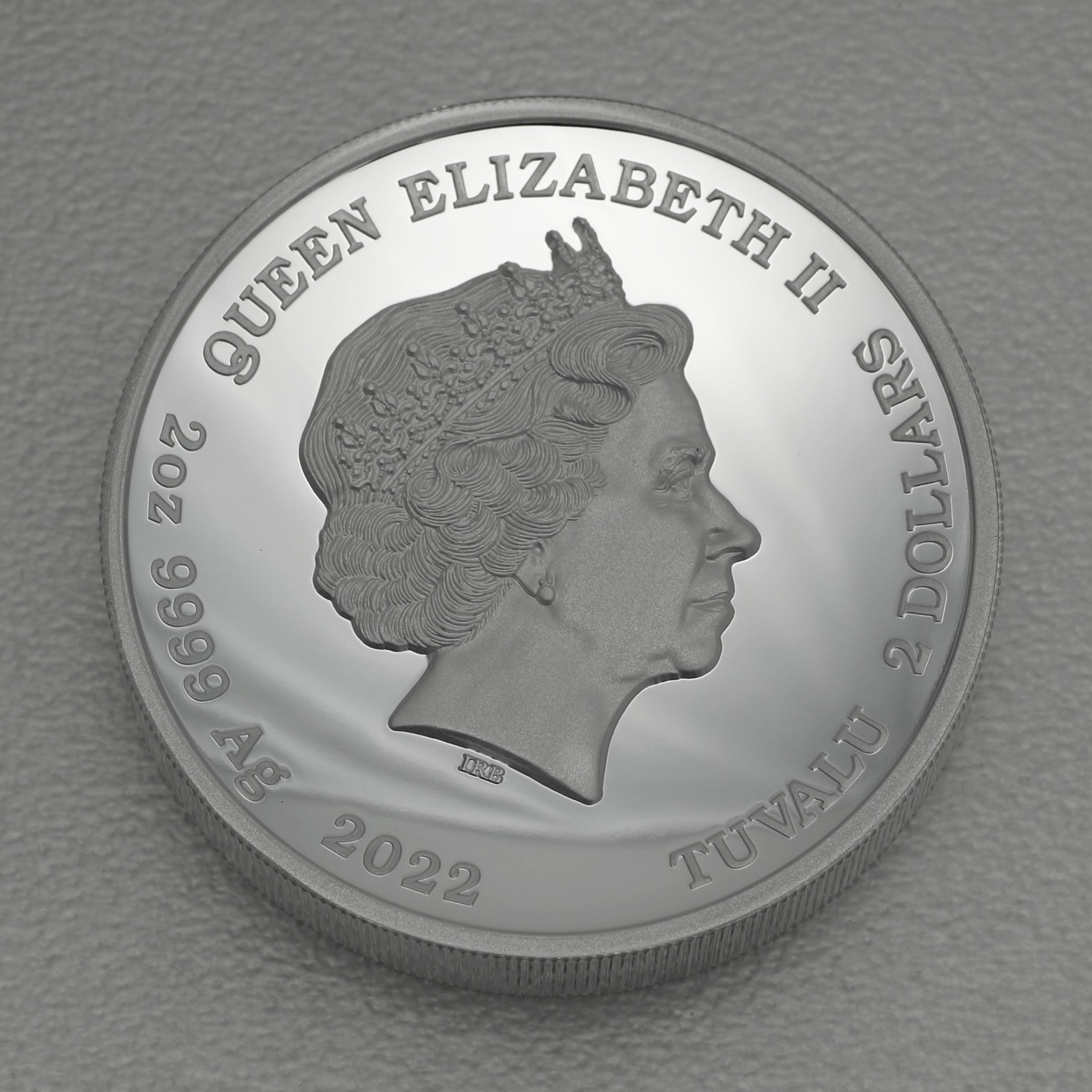 Silbermünze 2oz "Bart Simpson" 2022 (PP/HR) The Simpsons (Tuvalu) - Detailansicht 1