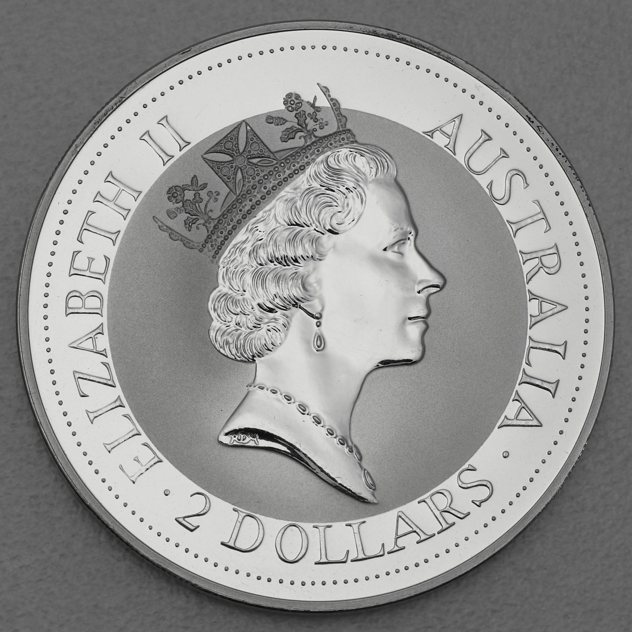 Silbermünze 2oz "Kookaburra" 1995 (Australien) - Detailansicht 1