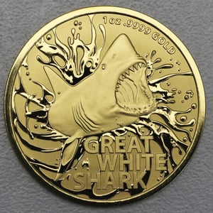 Goldmünze 1oz "Great White Shark" 2021 Australia’s Most Dangerous (Royal Australian Mint) - Miniaturansicht 1