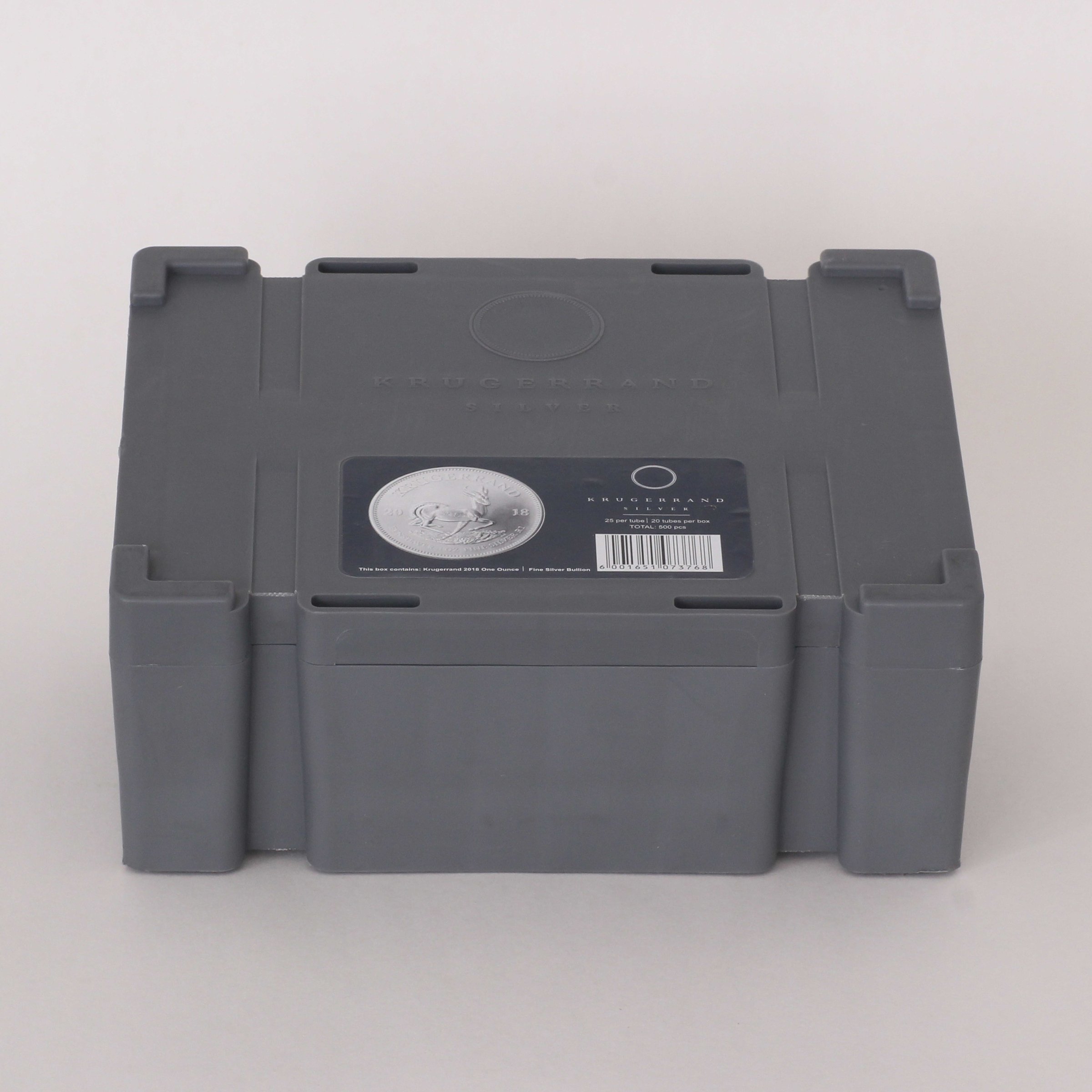 Silbermünze 500 x 1oz "Krügerrand" aktueller Jahrgang Masterbox (Südafrika) - Hauptansicht