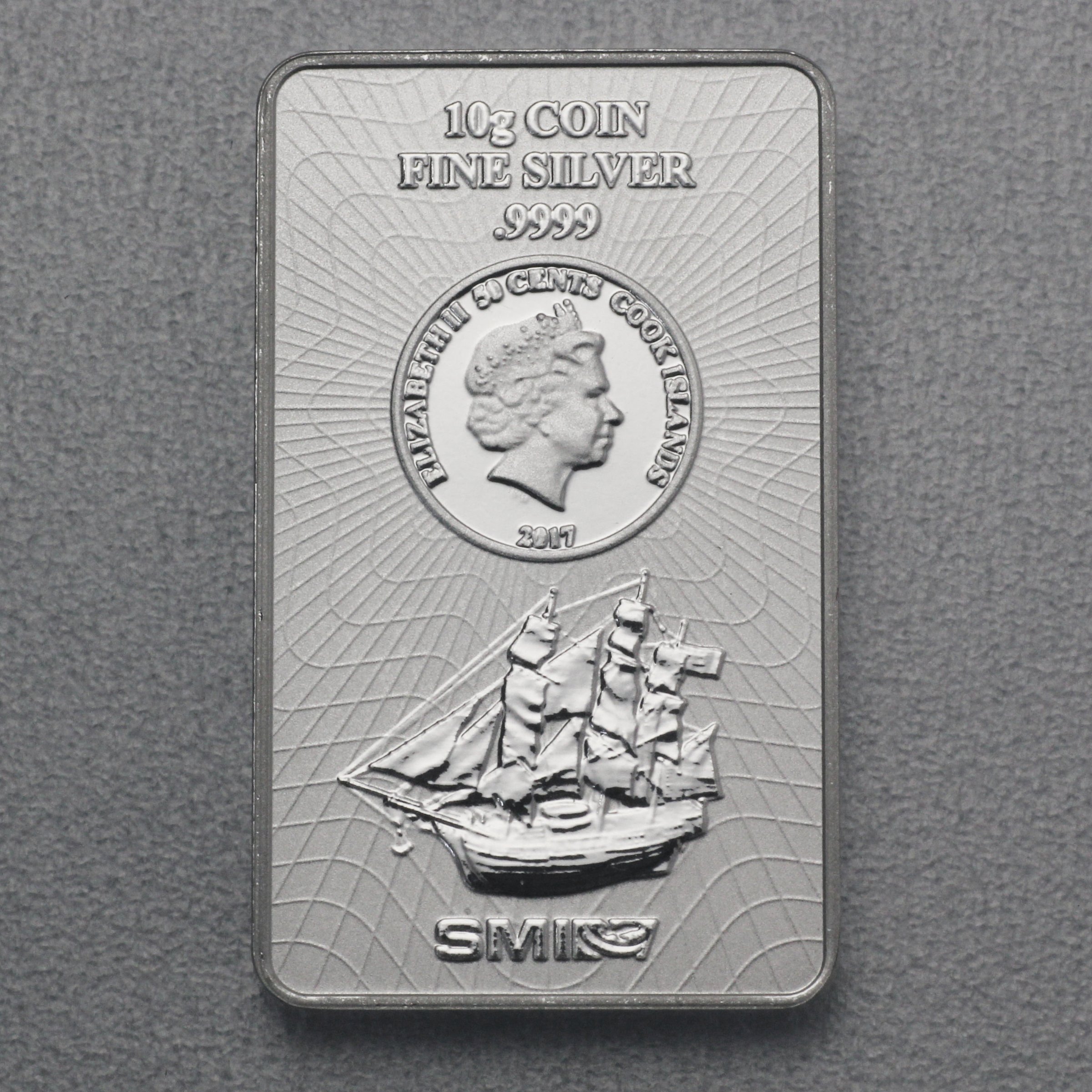 Münzbarren 10g "Generation I" (Cook Islands) - Hauptansicht
