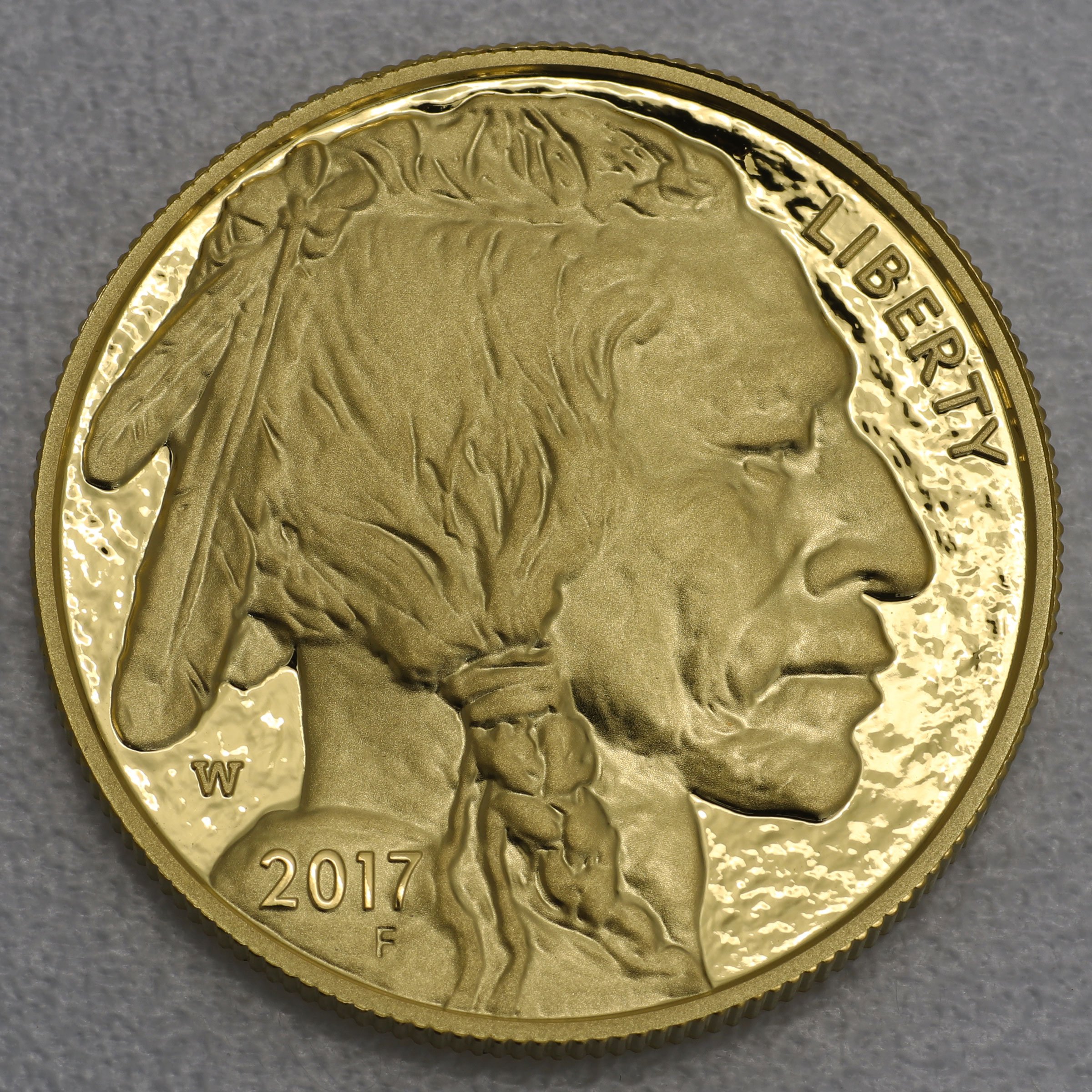 Goldmünze 1oz "American Buffalo" (PP) (USA) - Hauptansicht