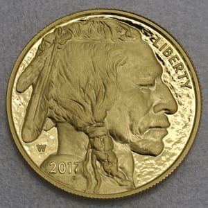 Goldmünze 1oz "American Buffalo" (PP) (USA) - Hauptansicht