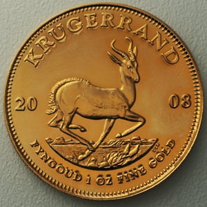 Goldmünze 1oz "Krügerrand" 2008 (Südafrika) - Hauptansicht