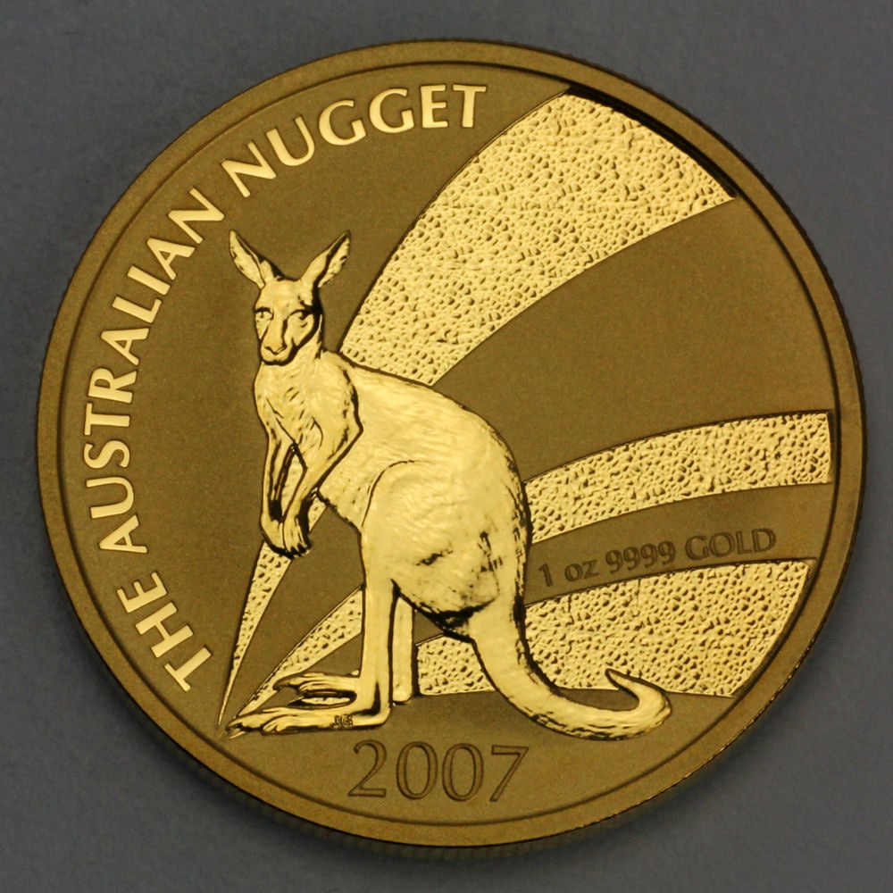 Goldmünze 1oz "Känguru" 2007 Australian Nugget (Australien) - Hauptansicht