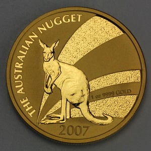 Goldmünze 1oz "Känguru" 2007 Australian Nugget (Australien) - Hauptansicht