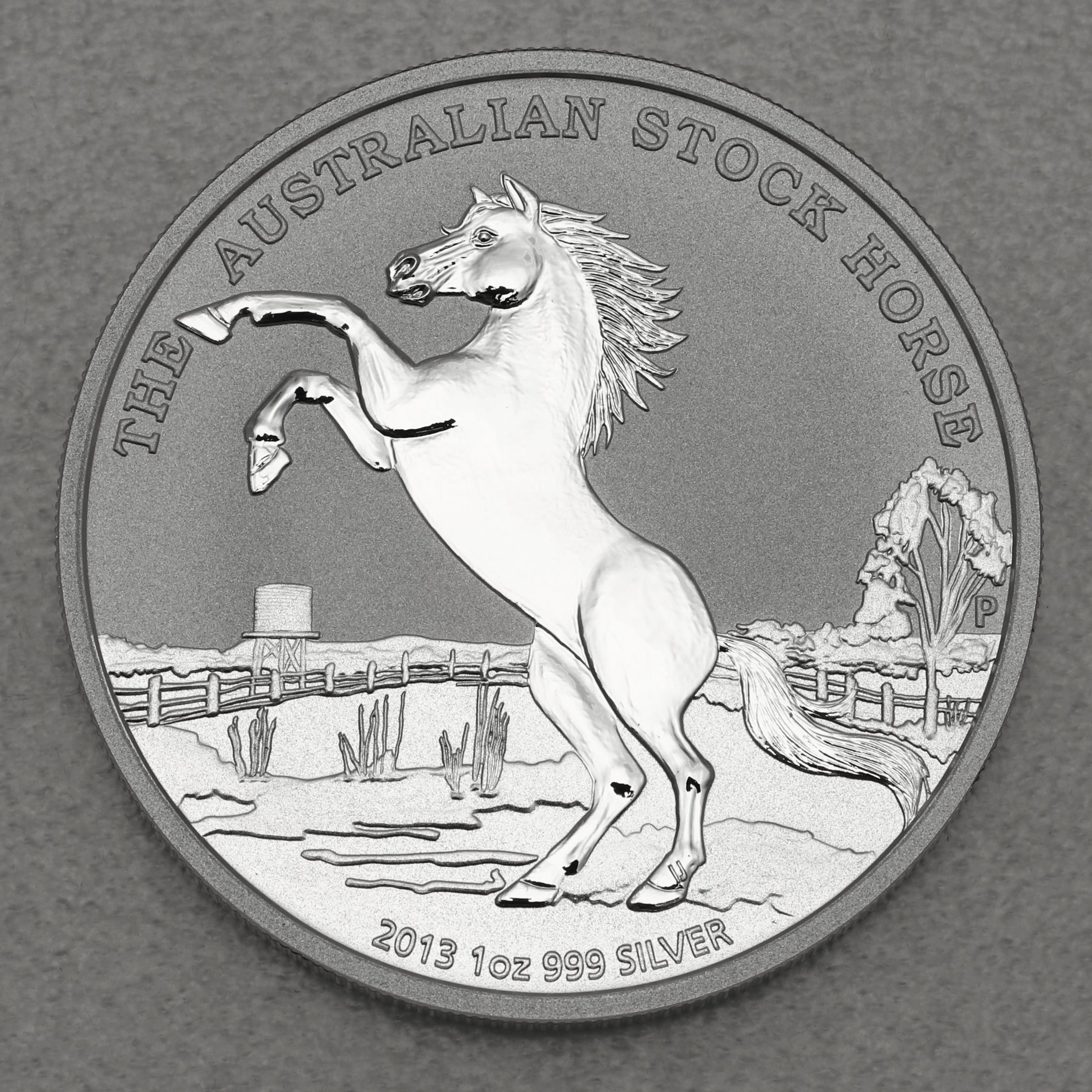 Silbermünze 1oz "Australian Stock Horse" 2013 Stock Horse (Australien) - Hauptansicht