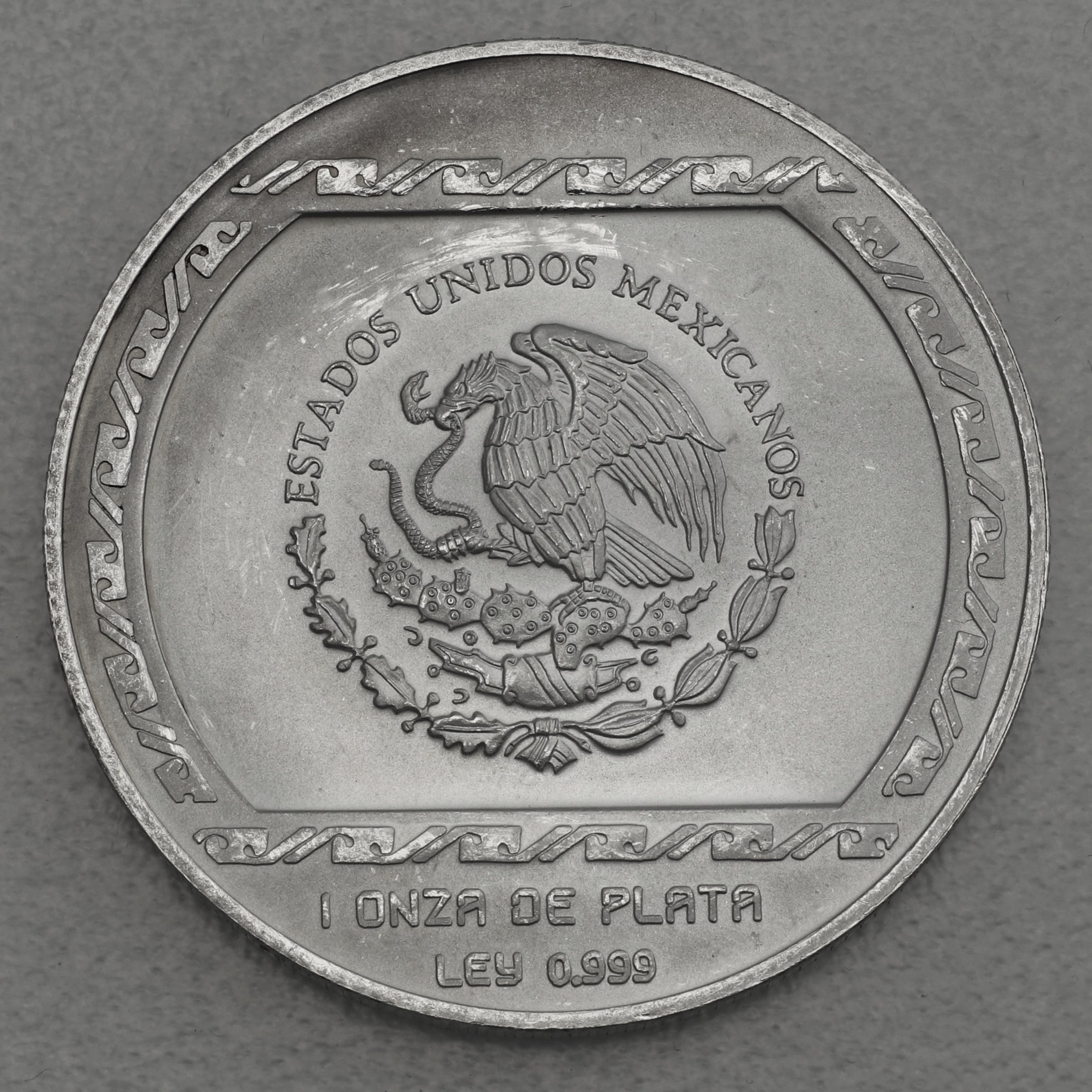 Silbermünze 1oz "Carita Sonriente" 1993 Präkolumbische Kulturen – Veracruz (Mexiko) - Detailansicht 1