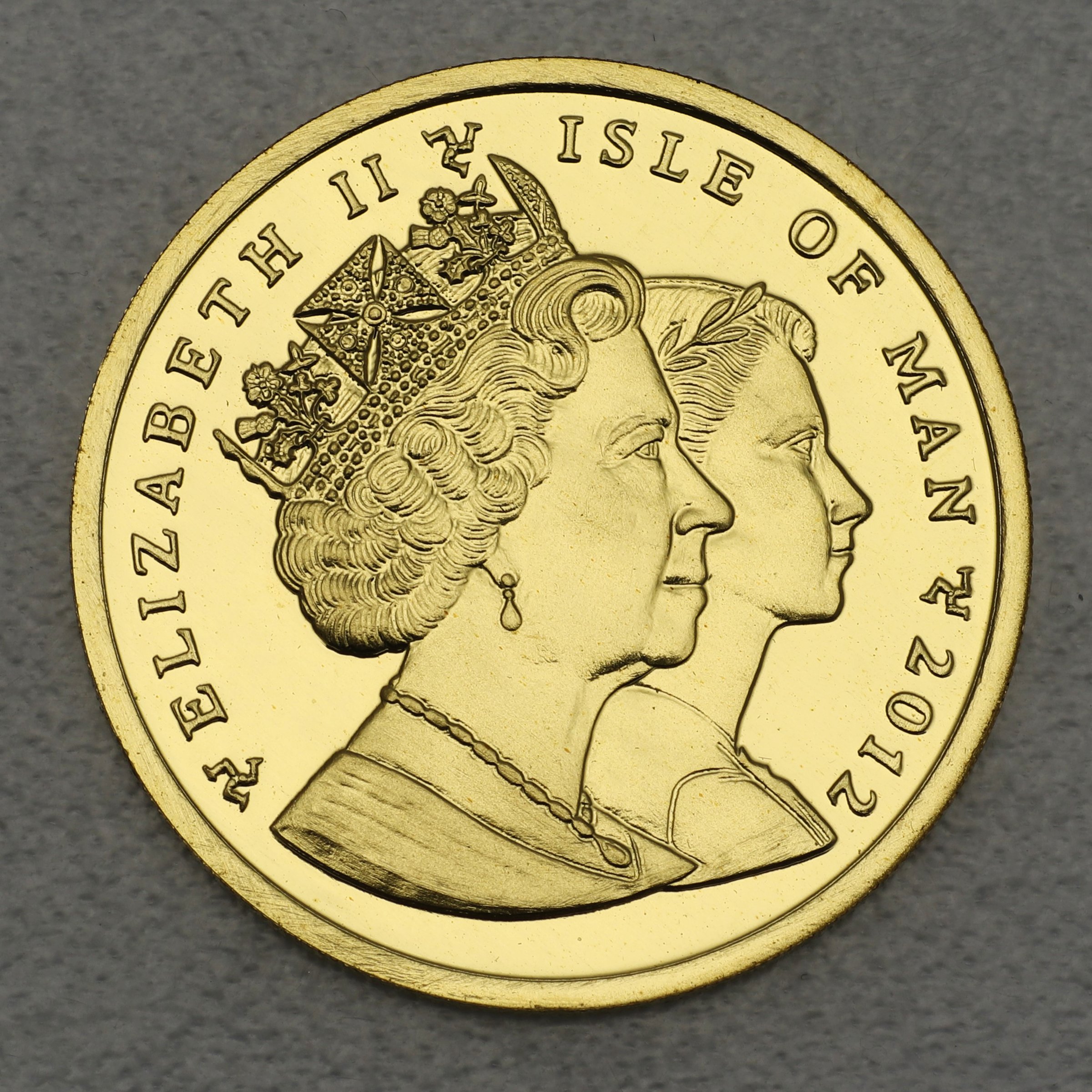 Goldmünze 1/10oz "Manx Cat & Kitten" 2012 Cats (Isle of Man) - Detailansicht 1