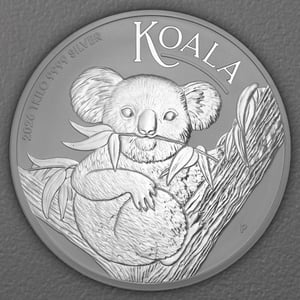 Silbermünze 1kg "Koala" 2026 (Australien) - Hauptansicht