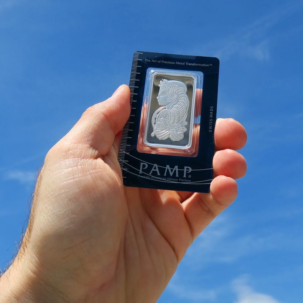 Silberbarren 1oz "Fortuna" PAMP - Detailansicht 4