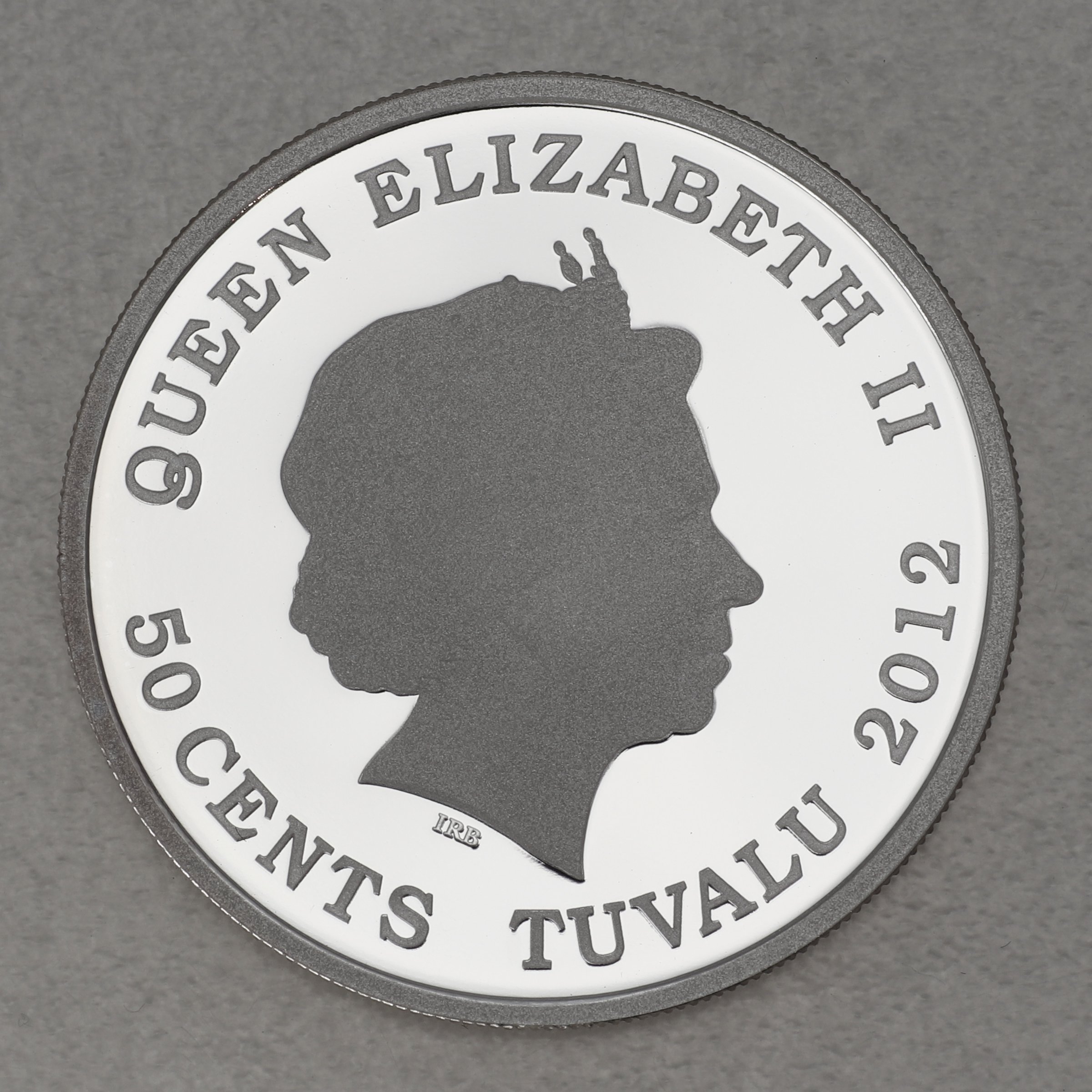 Silbermünze 1/2oz "Beagle 2018" (PP/koloriert) Puppies (Tuvalu) - Detailansicht 1