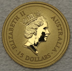Goldmünze 1/10oz "Känguru" 1996 Australian Nugget (Australien) - Miniaturansicht 2