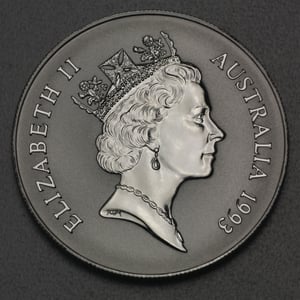 Silbermünze 1oz "Känguru" 1993 Royal Australian Mint (Australien) - Miniaturansicht 2