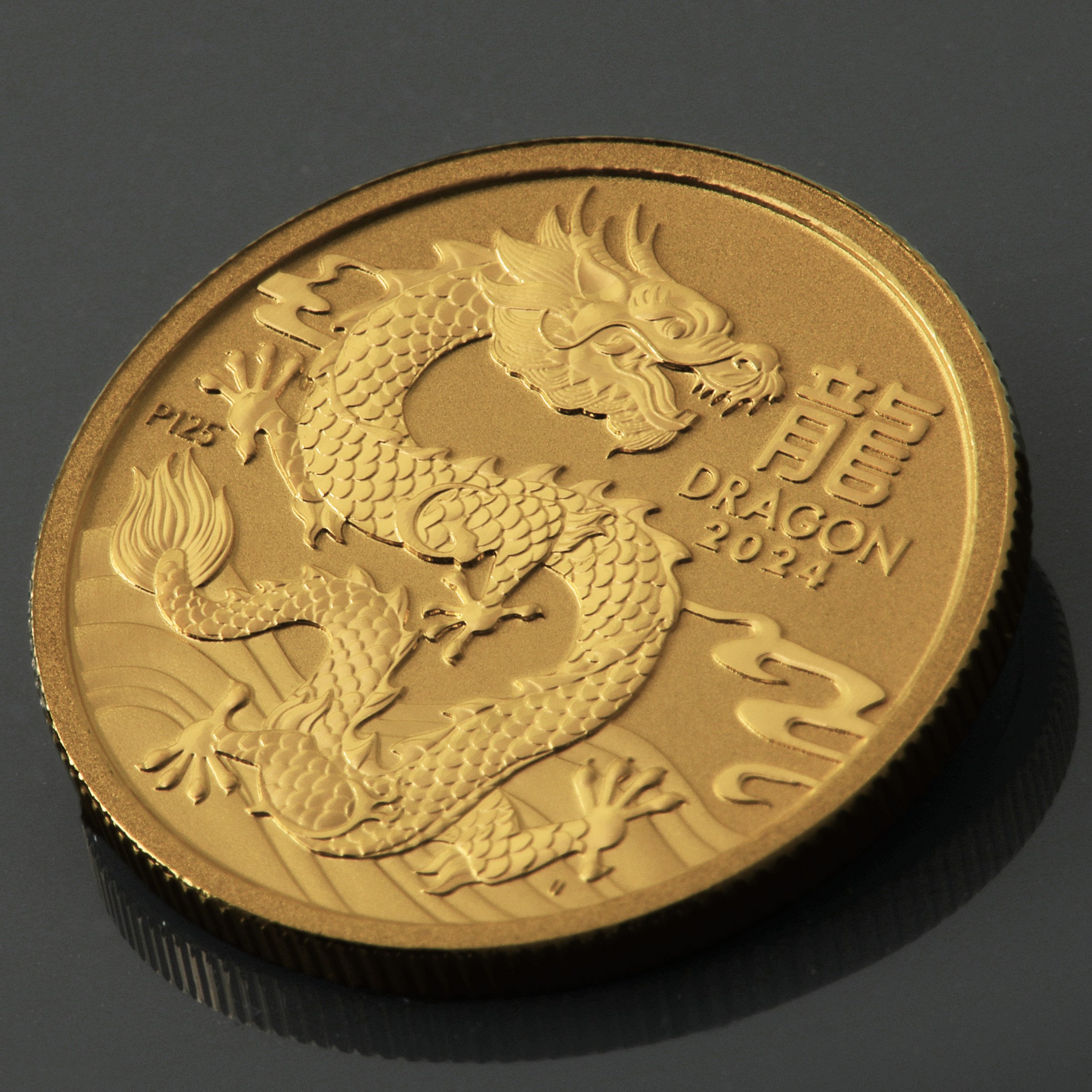 Goldmünze 1/4oz "Drache" 2024 Lunar III – Year of the Dragon (Australien) - Detailansicht 4
