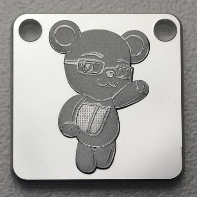Silber-Schmuckbarren 10g "Bear/Bär" PAMP - Miniaturansicht 1