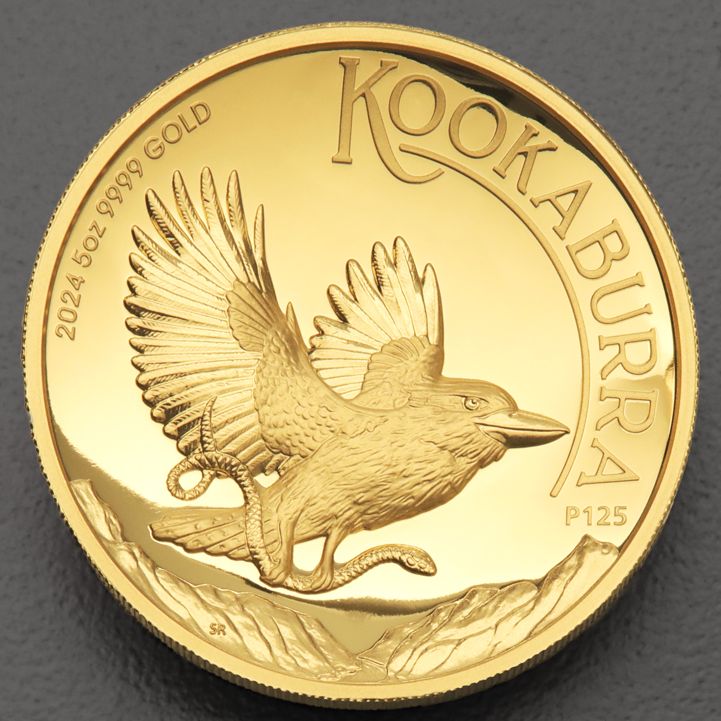 Goldmünze 5oz "Kookaburra" 2024 (PP/HR) (Australien) - Hauptansicht