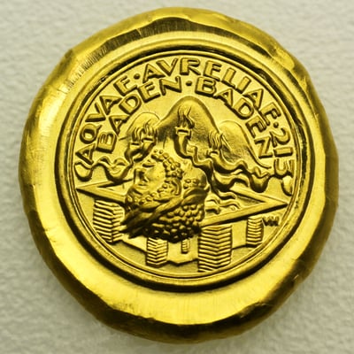 Flussgold-Medaille 2018 "Caracalla Rheingold" - Miniaturansicht 1