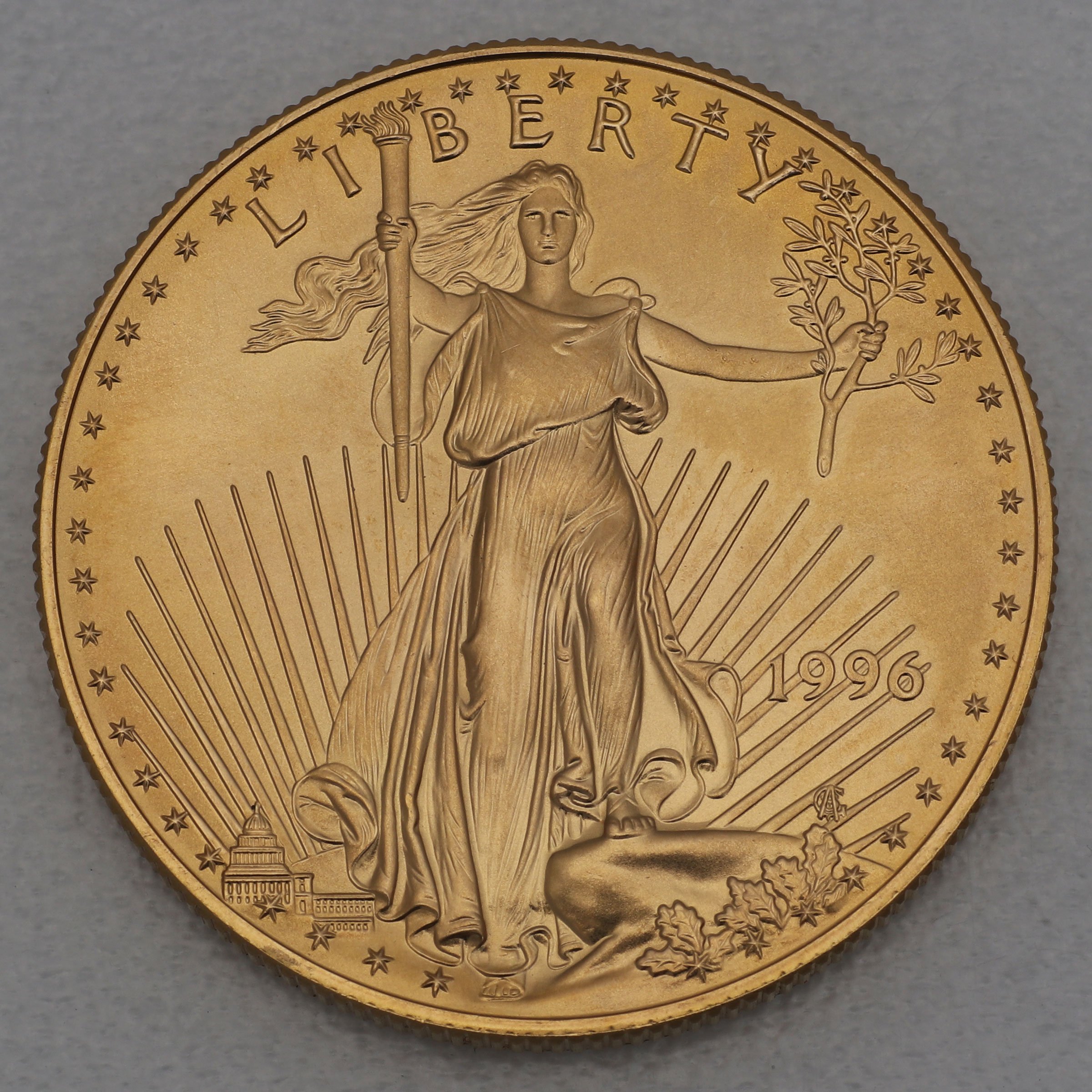 Goldmünze 1oz "American Eagle" 1996 (USA) - Hauptansicht