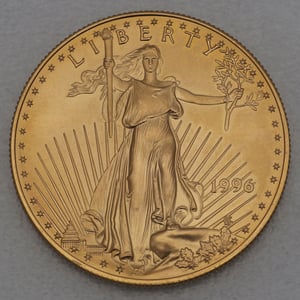 Goldmünze 1oz "American Eagle" 1996 (USA) - Hauptansicht