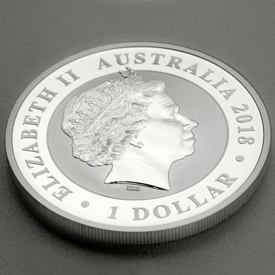 Silbermünze 1oz "Schwan" 2018 (Australien) - Miniaturansicht 4