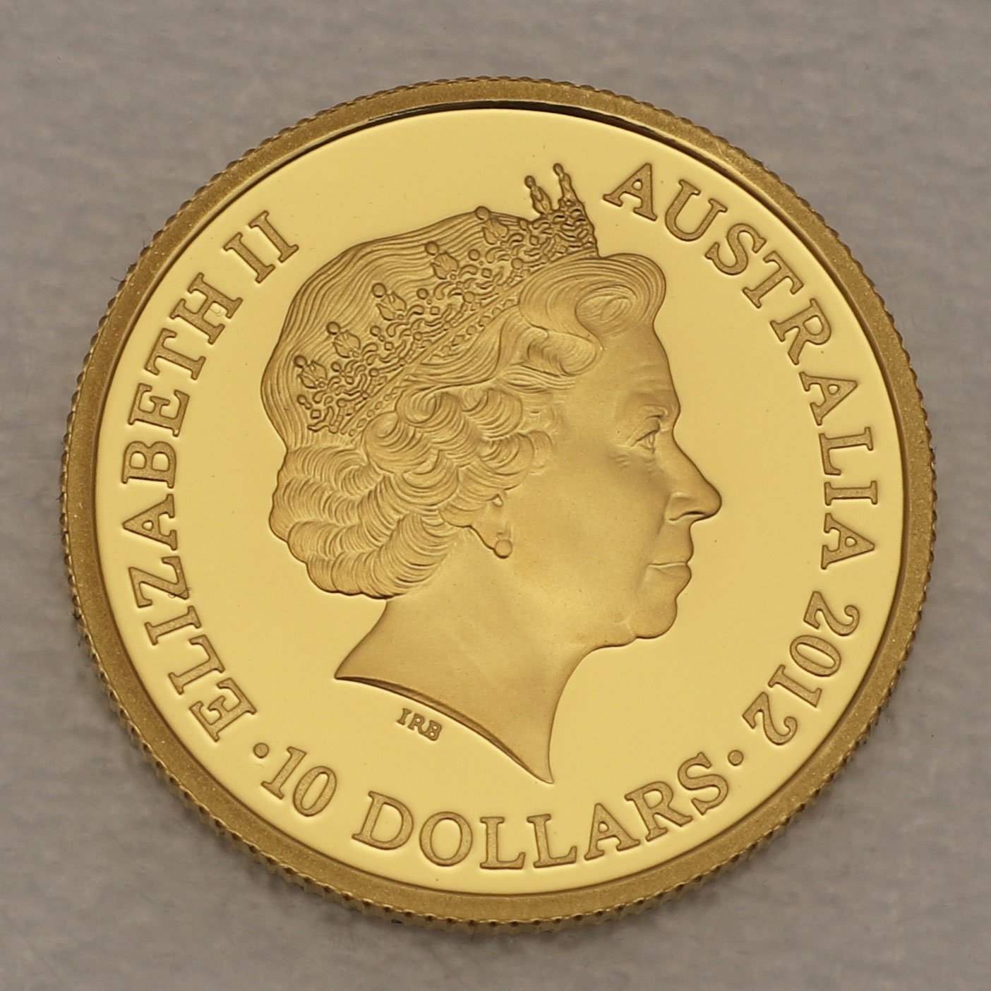 Goldmünze 1/10oz "Drache" 2012 Lunar II (RAM) – Year of the Dragon (Australien) - Detailansicht 1