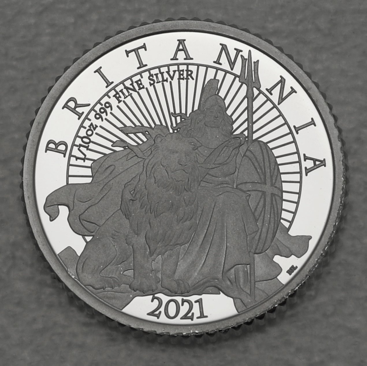 Silbermünzen "Britannia" 2021 (PP) Set – 6-teilig (Großbritannien) - Detailansicht 7
