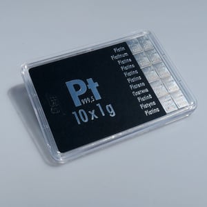 Platintafel (10x 1g Feinplatin) "CombiBar" - Miniaturansicht 3