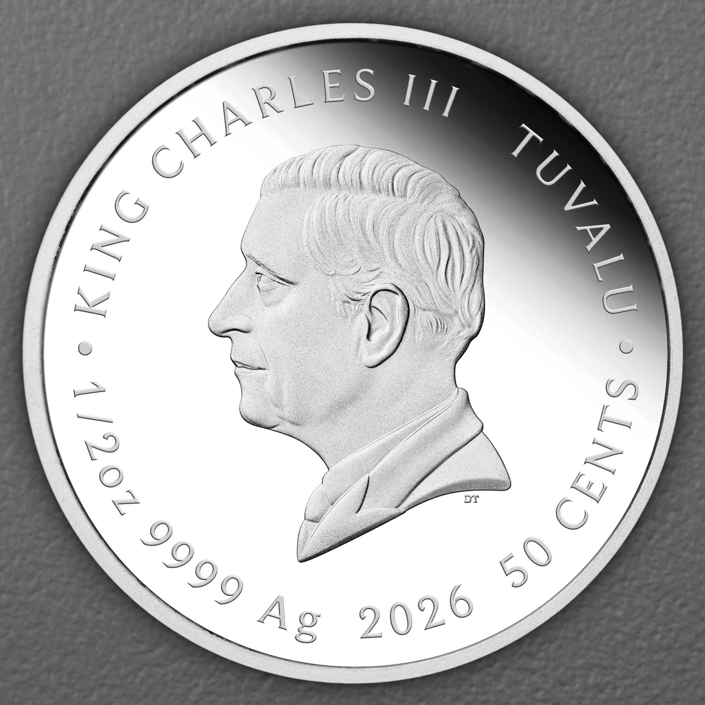 Silbermünze 1/2oz "Colin & Penelope" 2026 (PP/koloriert) Bridgerton (Tuvalu) - Detailansicht 1