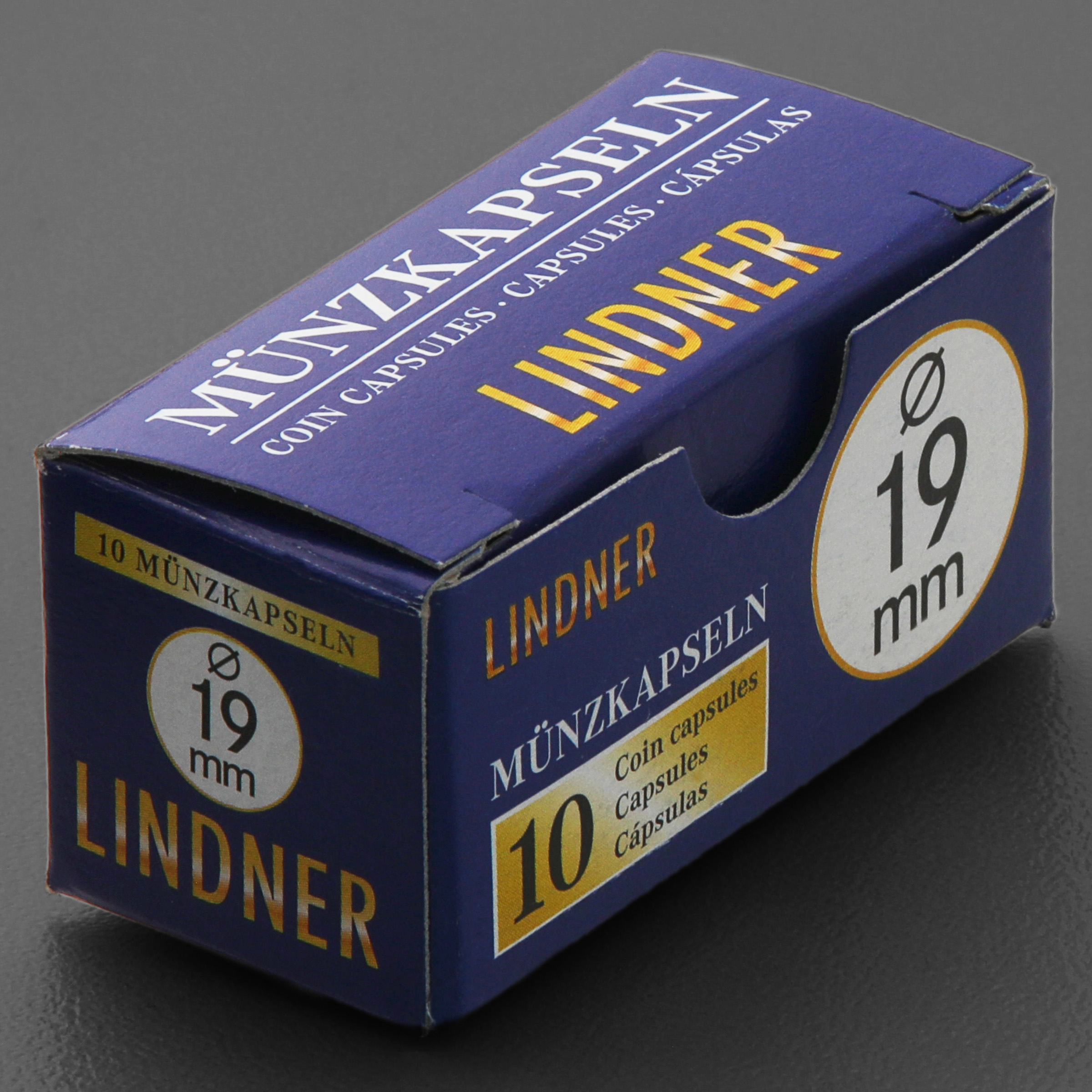 Münzkapseln 19mm 10er-Packung - Detailansicht 3
