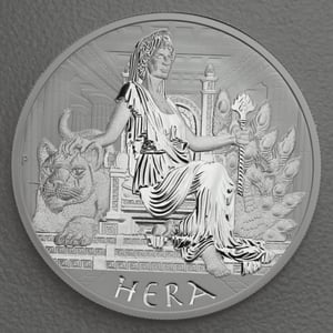 Silbermünze 1oz "Hera" 2022 Gods of Olympus (Tuvalu) - Hauptansicht