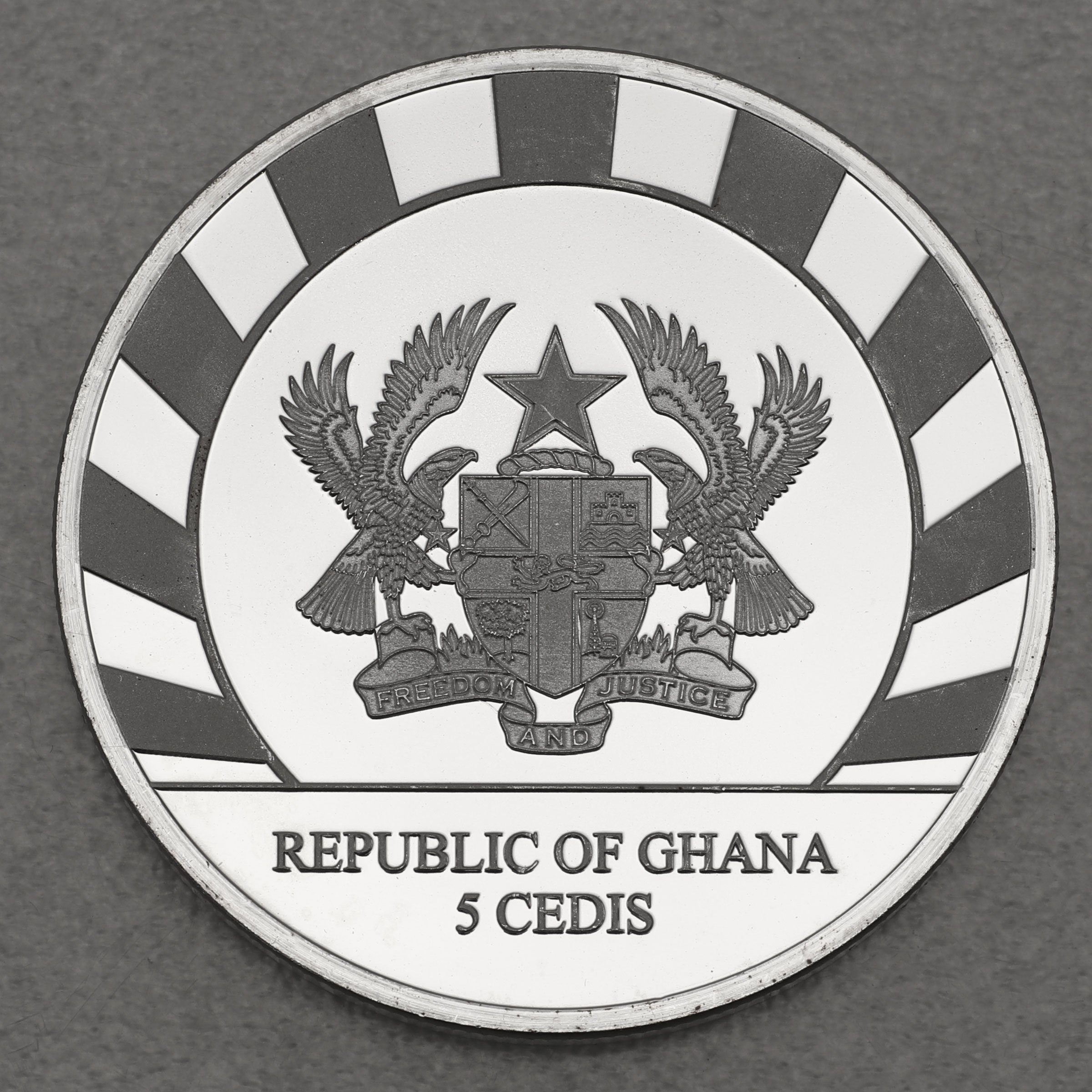 Silbermünze 1oz "Tattoo Art – Year of the Monkey" 2016 (PP) (Ghana) - Detailansicht 1
