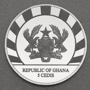 Silbermünze 1oz "Tattoo Art – Year of the Monkey" 2016 (PP) (Ghana) - Miniaturansicht 2