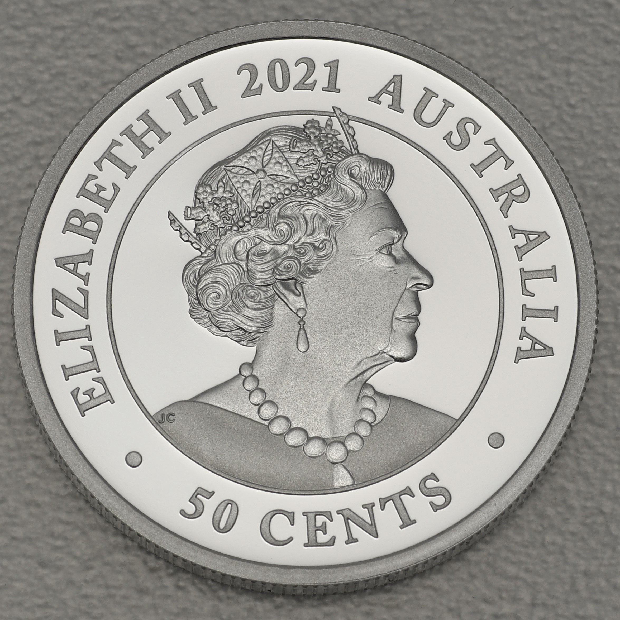 Silbermünze 1/2oz "Baby Dingo" 2021 (PP) Dreaming Down Under (Australien) - Detailansicht 1