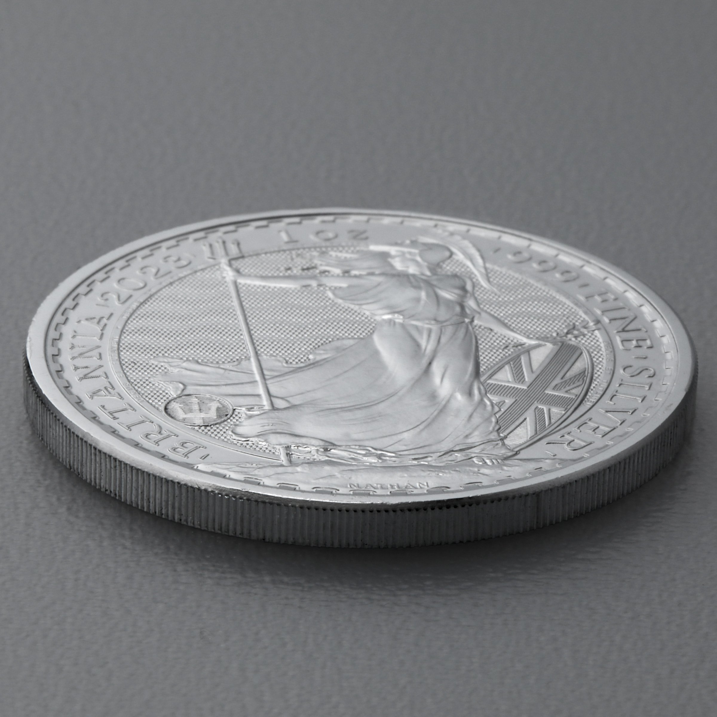 Silbermünze 1oz "Britannia" 2022 Elizabeth II. 19% (Großbritannien) - Detailansicht 2