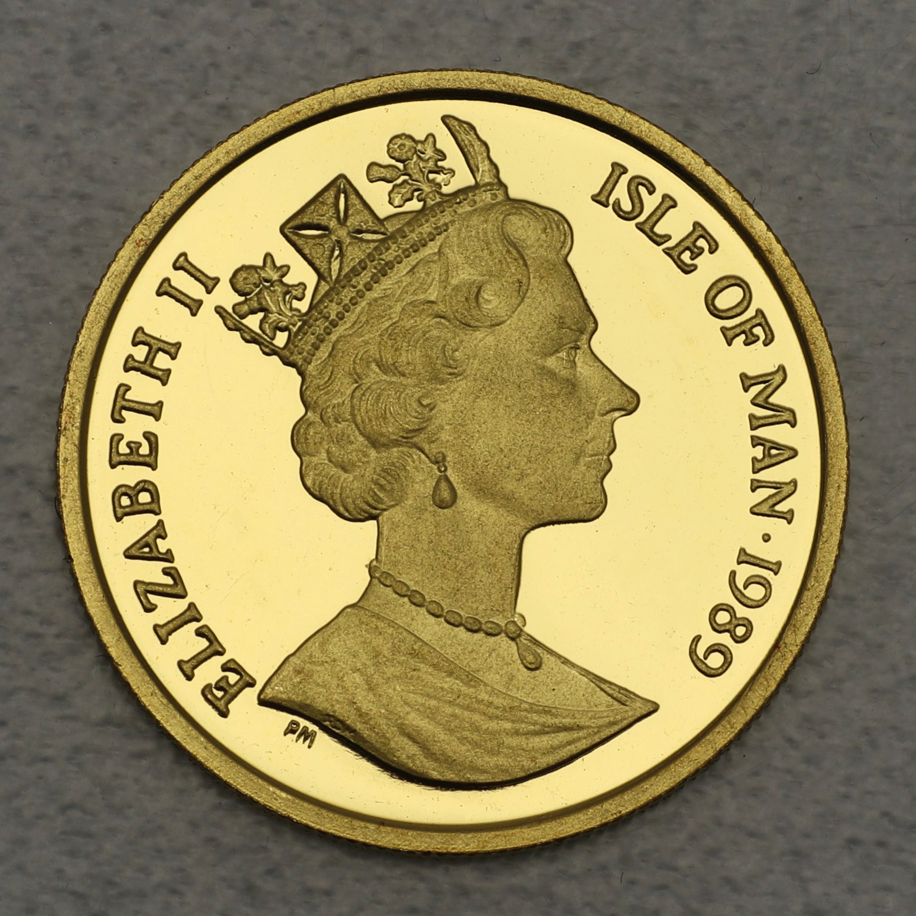 Goldmünze 1/10oz "Persian Cat" 1989 Cats (Isle of Man) - Detailansicht 1