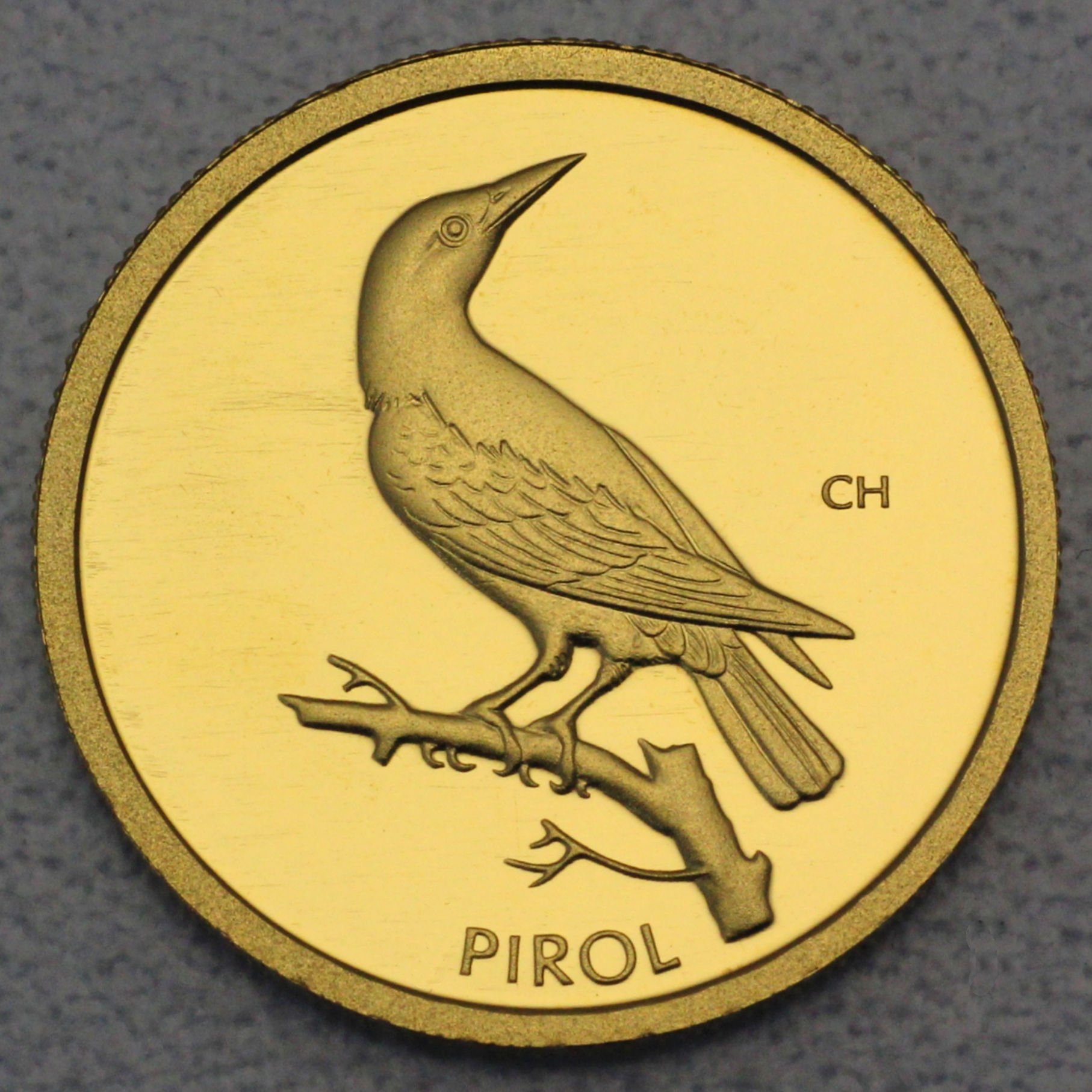 Goldmünze 20 Euro "Pirol" 2017 Heimische Vögel (Deutschland) - Hauptansicht