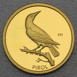 Goldmünze 20 Euro "Pirol" 2017 Heimische Vögel (Deutschland) - Hauptansicht