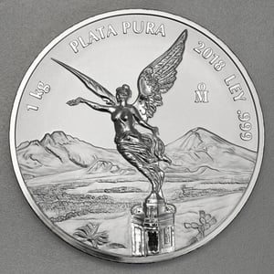 Silbermünze 1kg "Libertad" 2018 (Mexiko) - Hauptansicht