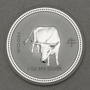 Silbermünzen 12 x 1oz "Silver Lunar Set" 1999-2010 Lunar I – Komplettset (Australien) - Miniaturansicht 9