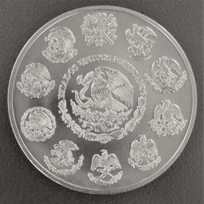Silbermünze 2oz "Libertad" 2012 (Mexiko) - Miniaturansicht 2